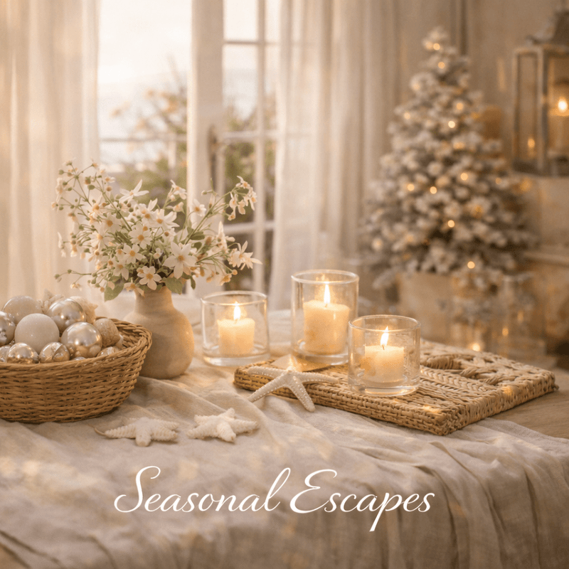 Seasonal Escapes | Coastal Holiday Decor - The Coral Palm LLC