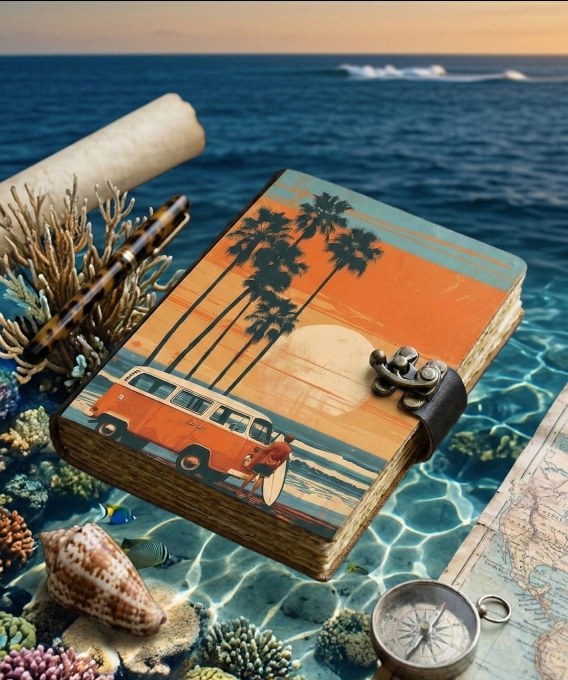 Beach Leather Journal