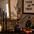31” Spectacular Pumpkin/Twig Halloween Spray