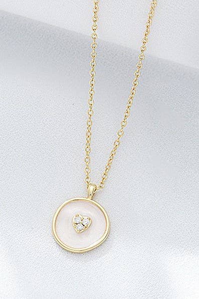 18K STAINLESS STEEL TARNISH FREE CROSS NECKLACE | 40NK9527 - The Coral Palm LLC