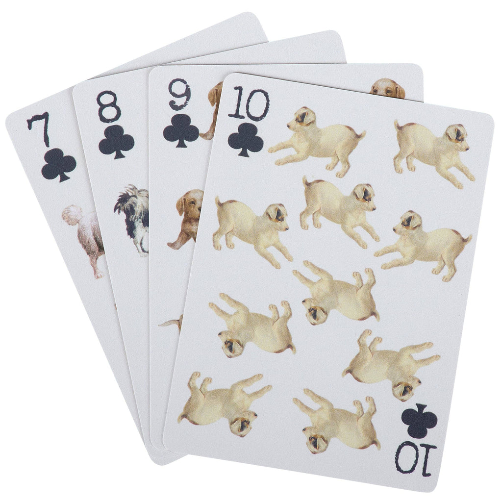 Vintage Dog Portrait Playing Cards
