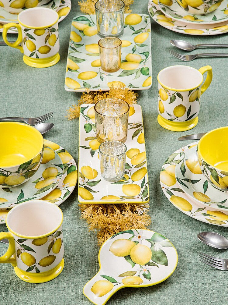 The Sorrento Lemon Grove Ceramic Collection