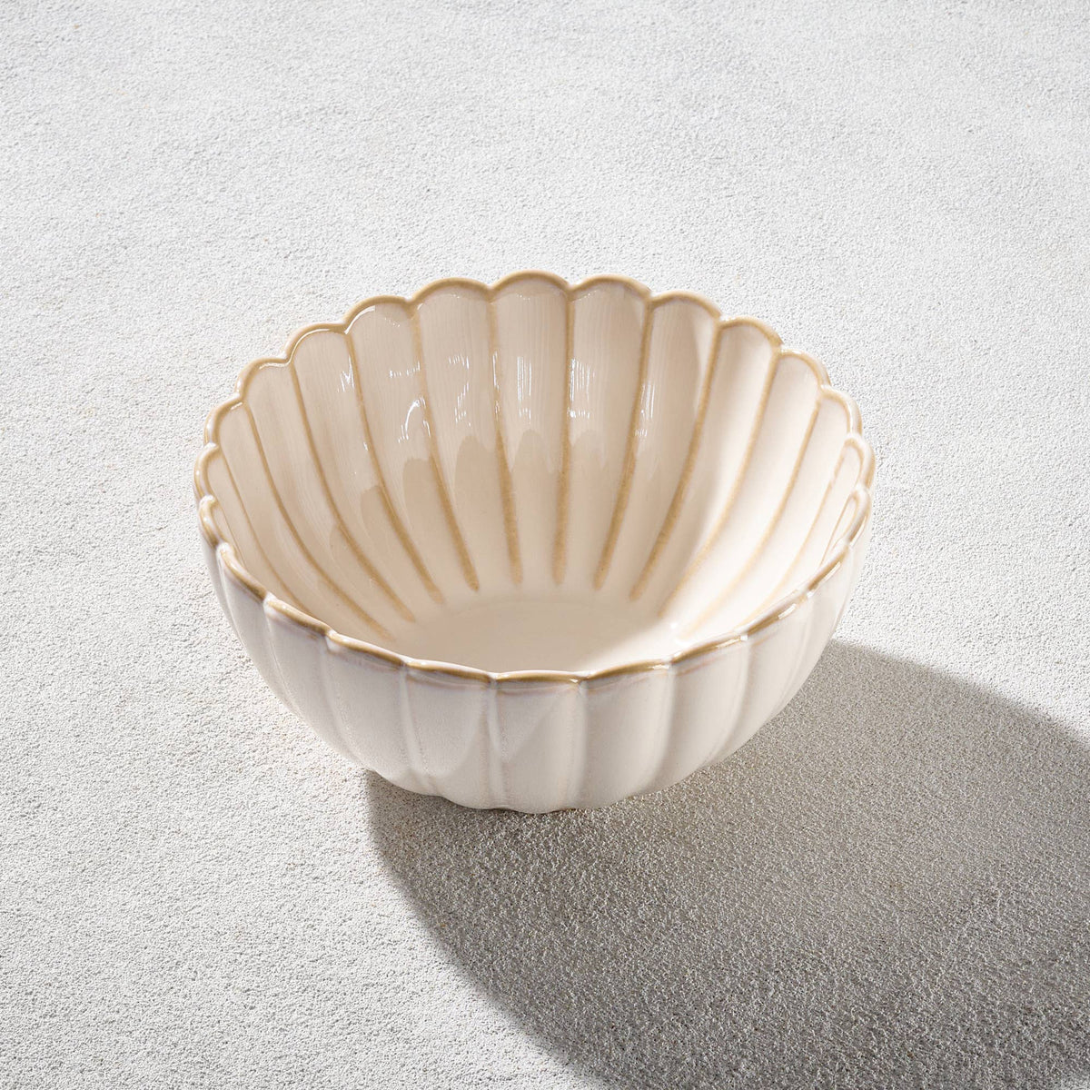 The Atlantic Scalloped Dinnerware Collection