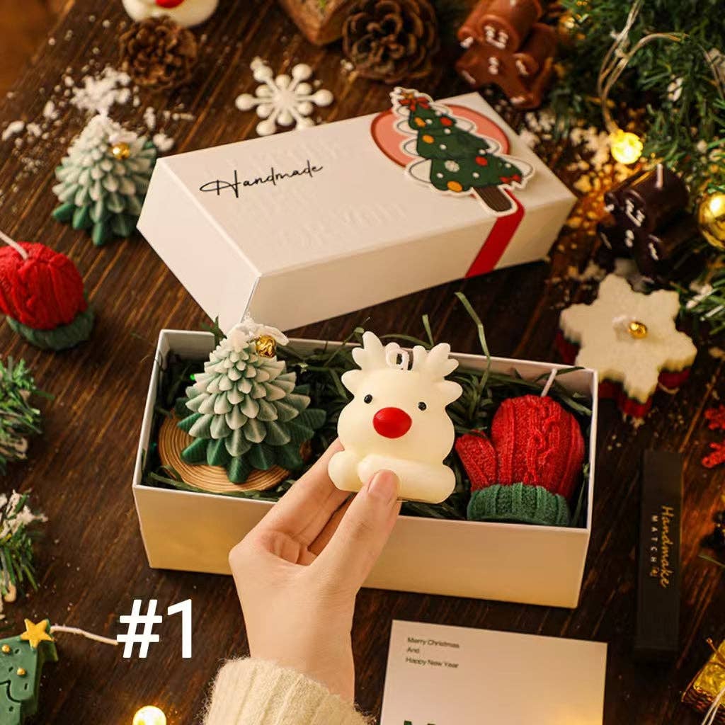 Merry Little Christmas Scented Candle Gift Set