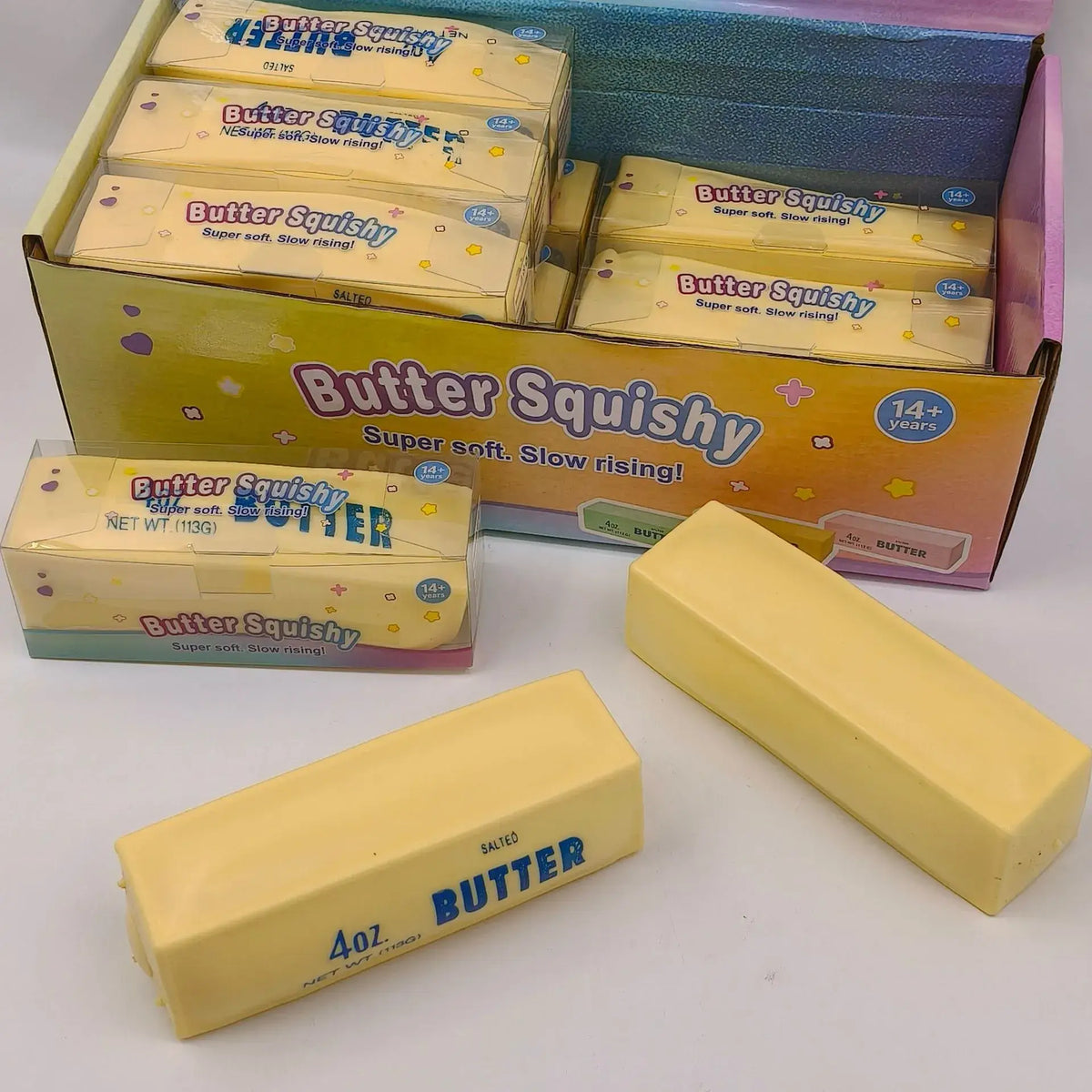 Viral Crunchy Butter Stick Squishy Toy