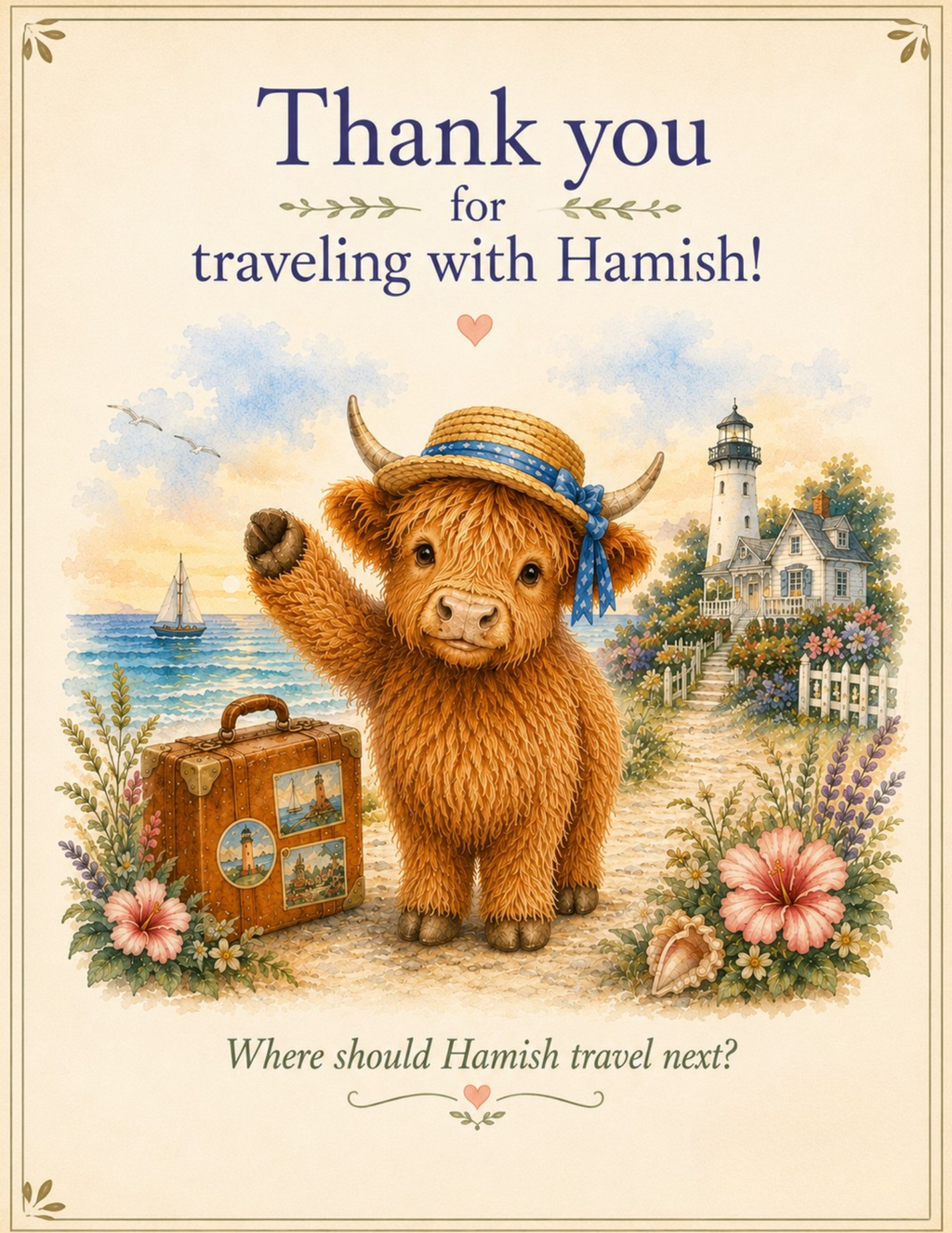 Hamish’s Adventures Activity Book - PRINTABLE EDITION