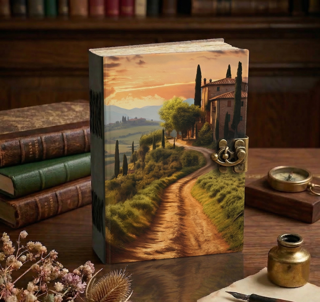 Italy Tuscany Leather Journal