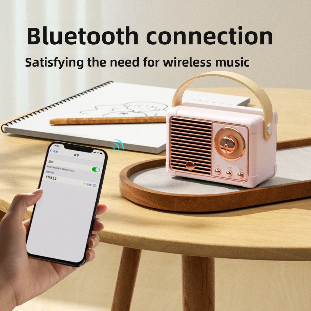 Vintage-Inspired Bluetooth Speakers