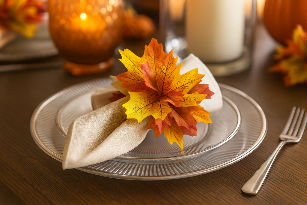 Maple Leaf Fall Napkin Ring
