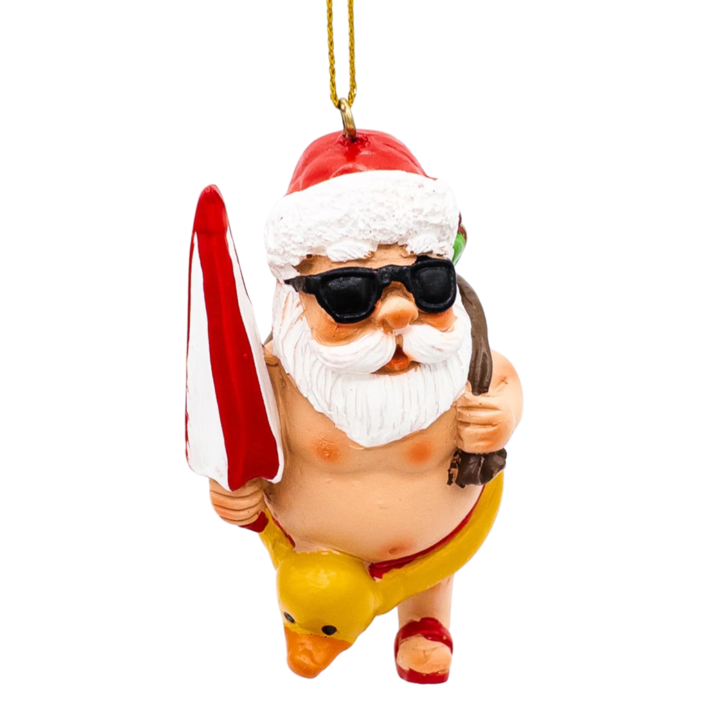 Beach Bum Santa