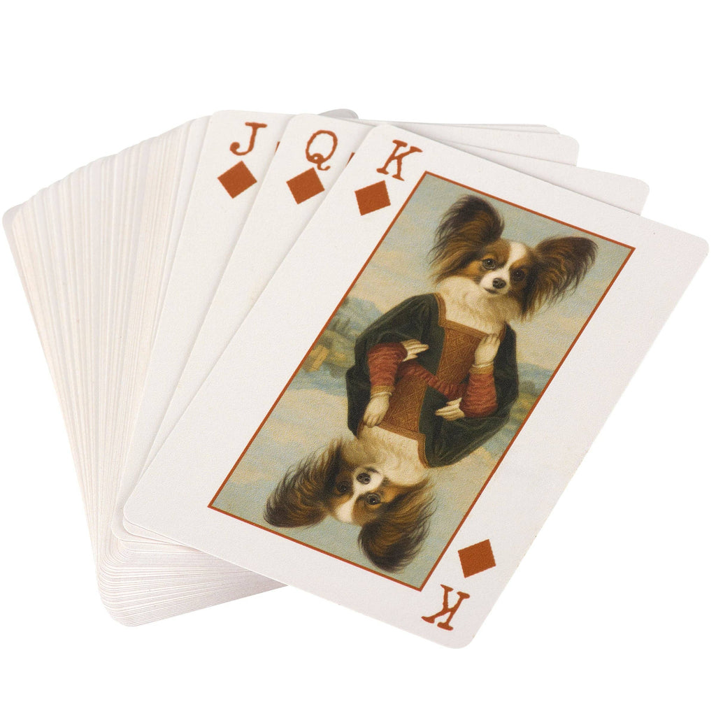 Vintage Dog Portrait Playing Cards