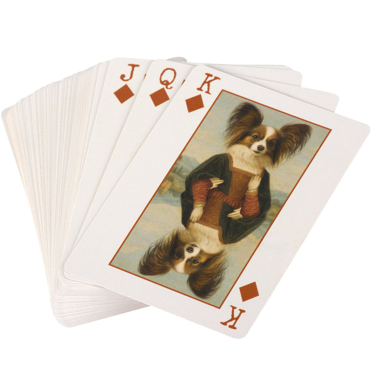 Vintage Dog Portrait Playing Cards