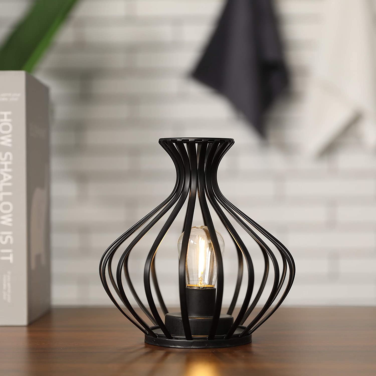7.5''High Table Lamp LED Wireless Lamp - The Coral Palm LLC
