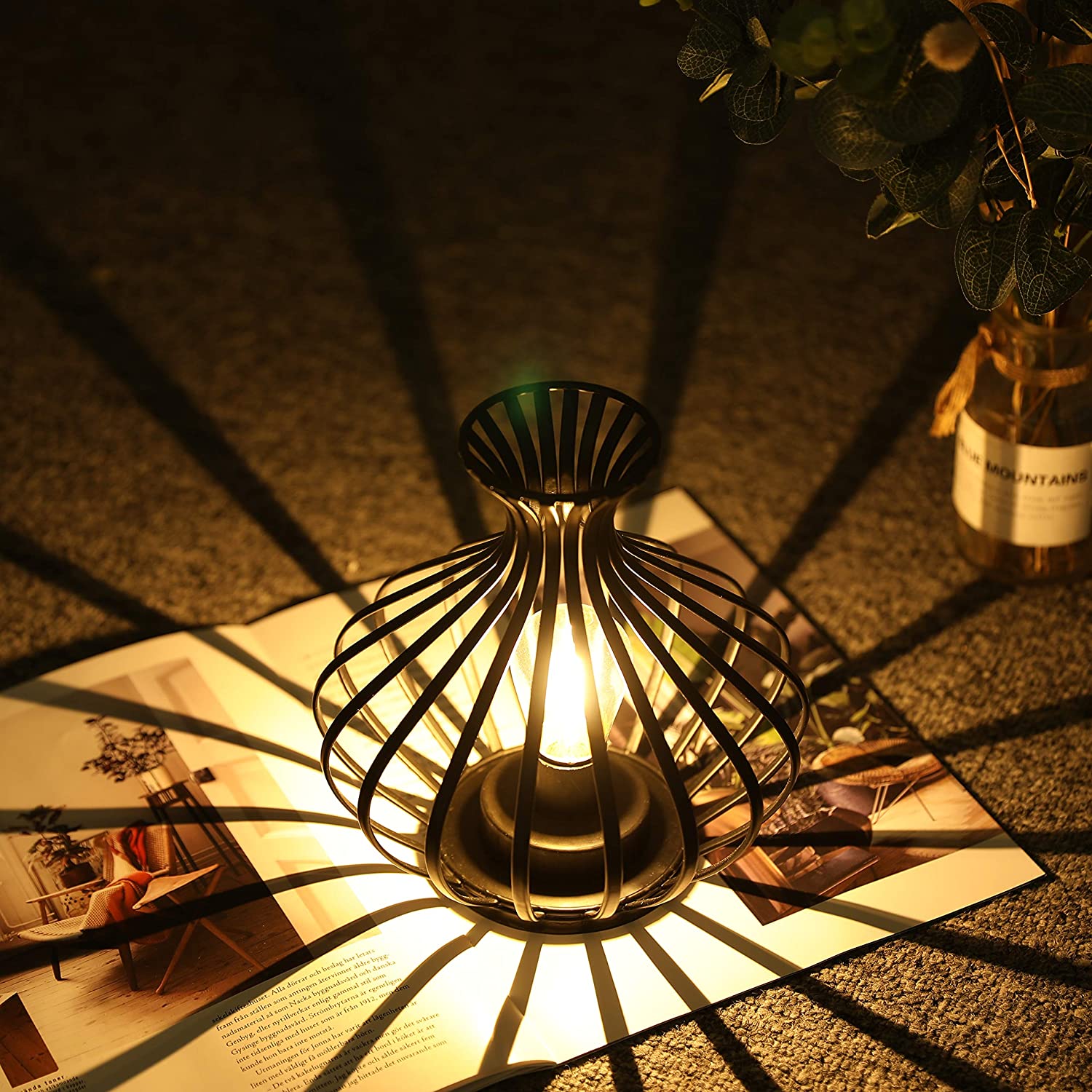 7.5''High Table Lamp LED Wireless Lamp - The Coral Palm LLC