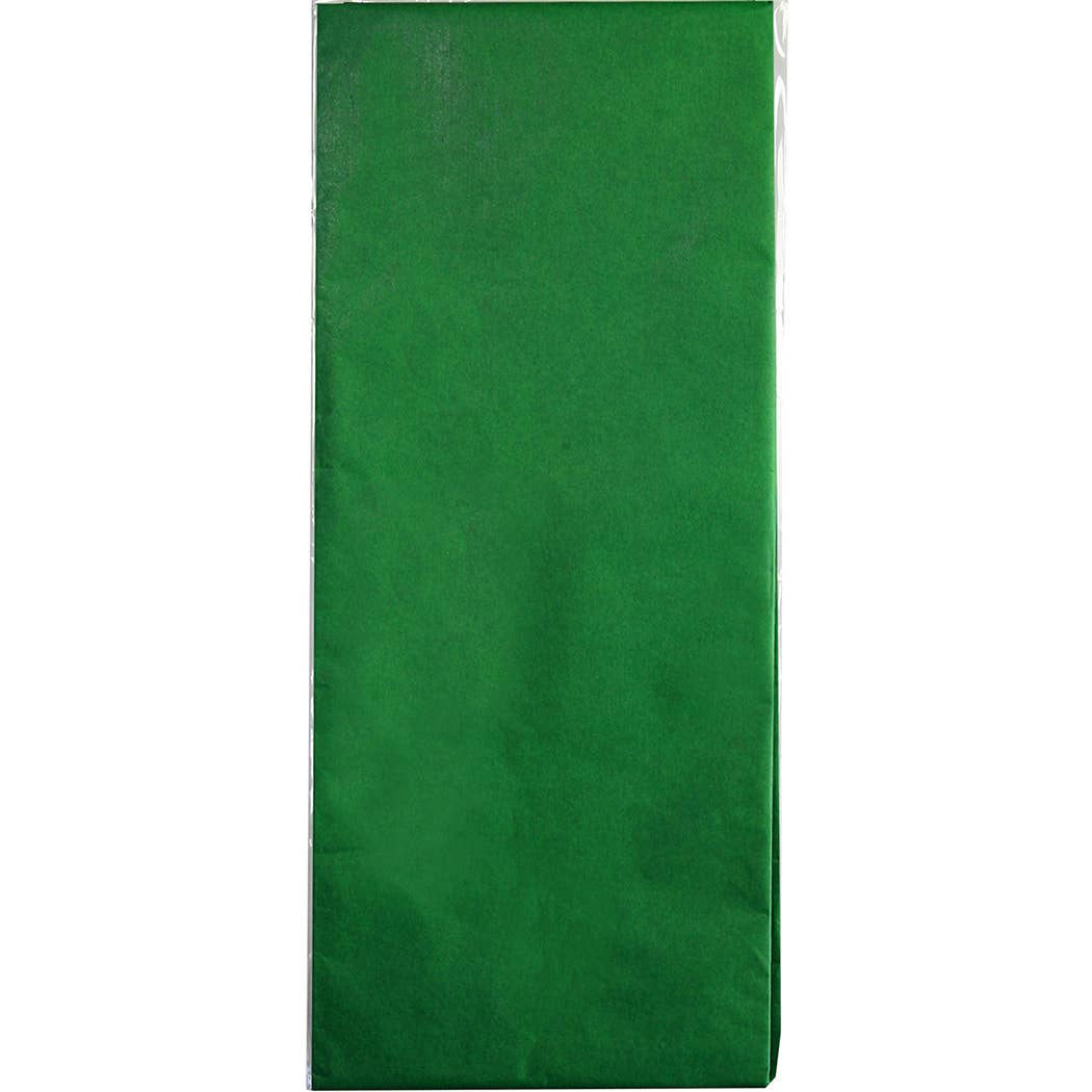 TISSUE PLAIN BOTTLE GREEN