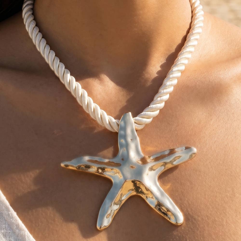 Seaside Statement Starfish Necklace