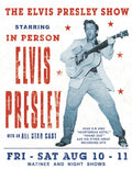 Elvis Presley Show Retro Tin Sign