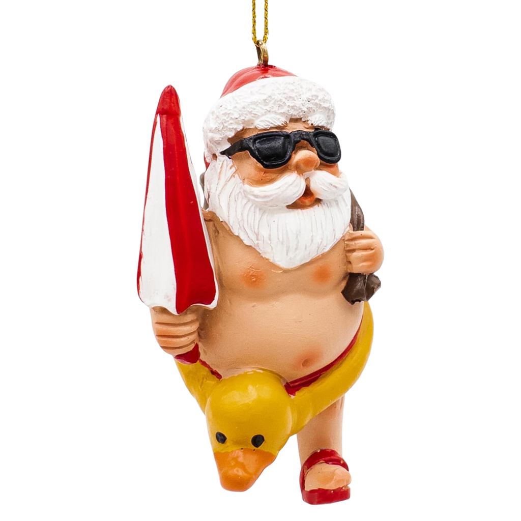Beach Bum Santa