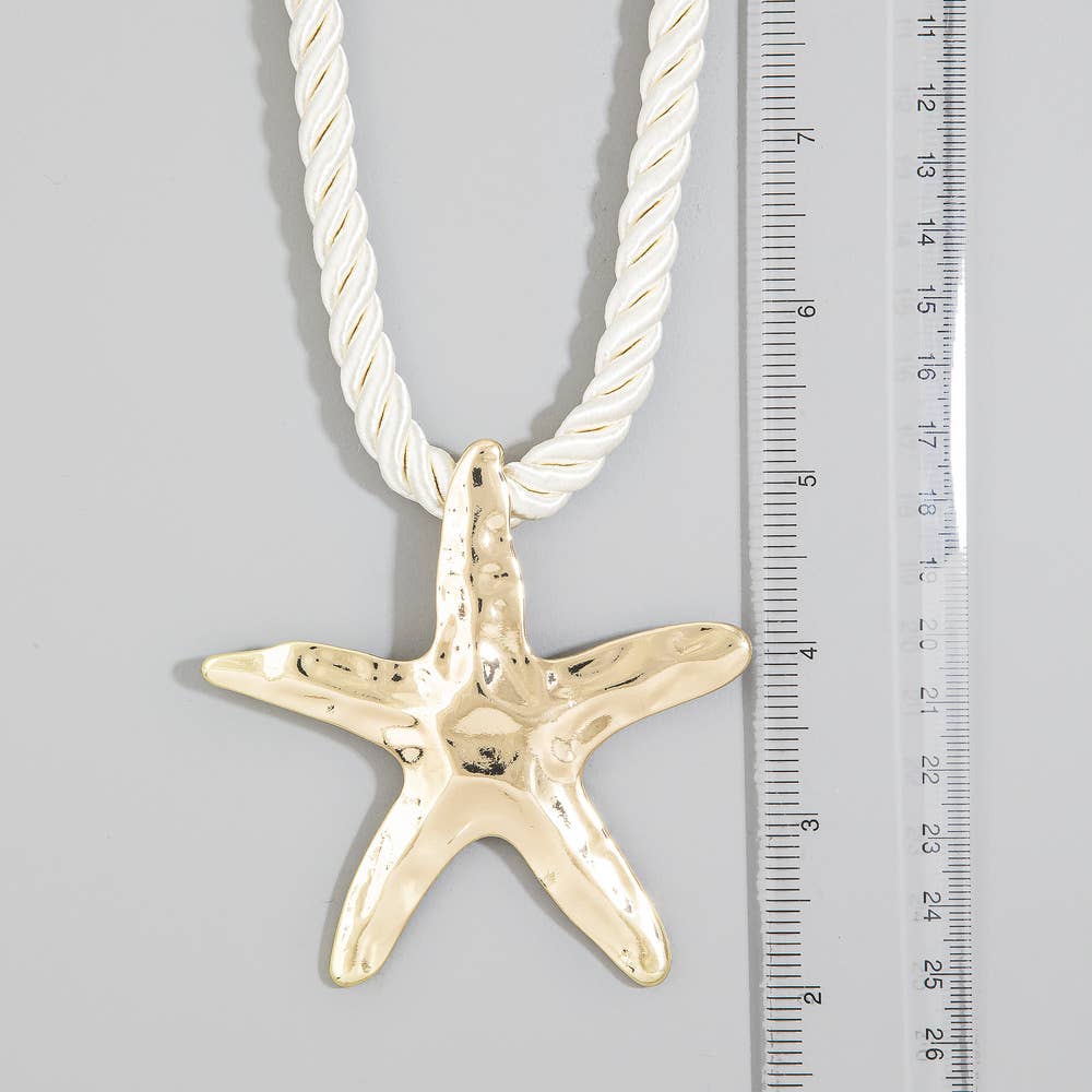Seaside Statement Starfish Necklace