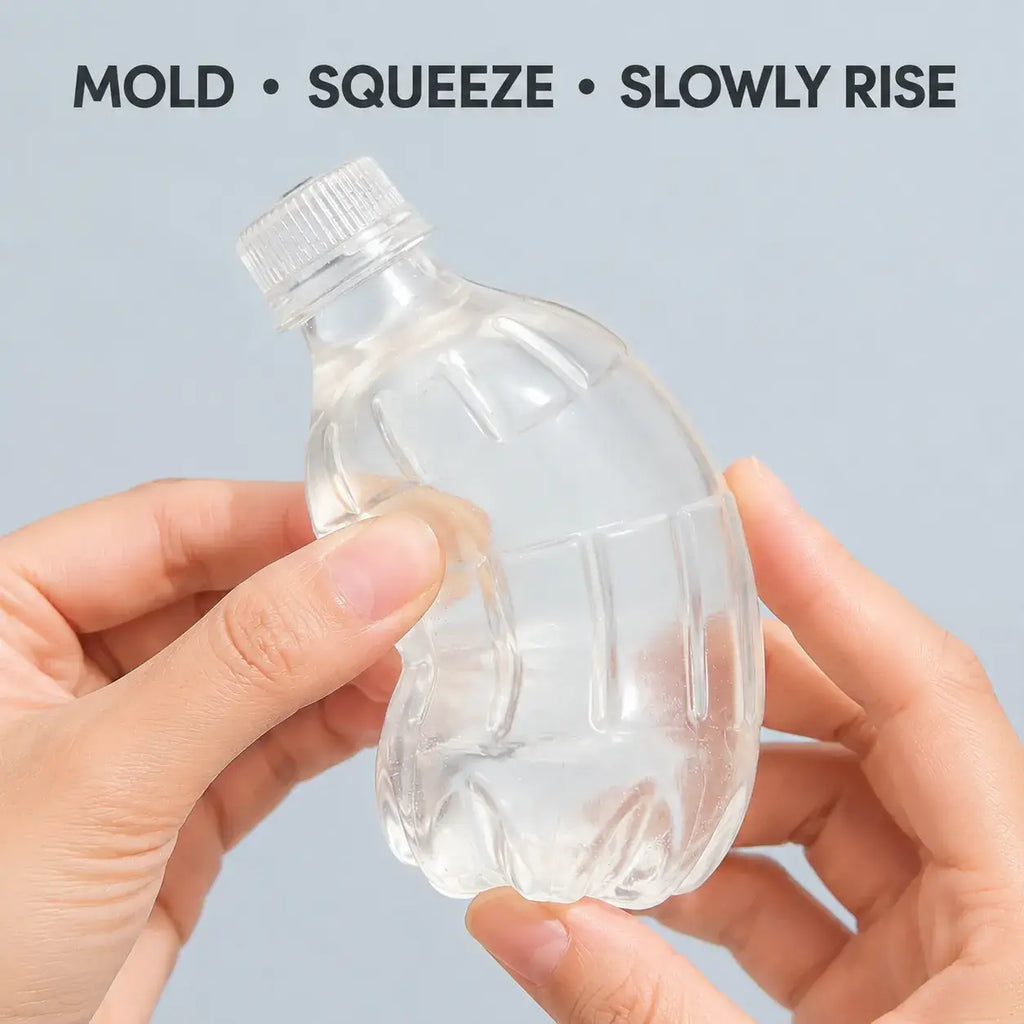 Viral Clear Water Bottle Maltose Squishy Toy