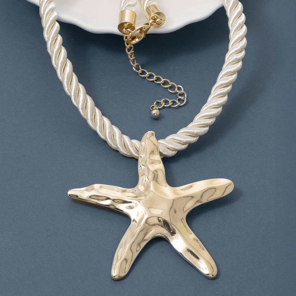 Seaside Statement Starfish Necklace