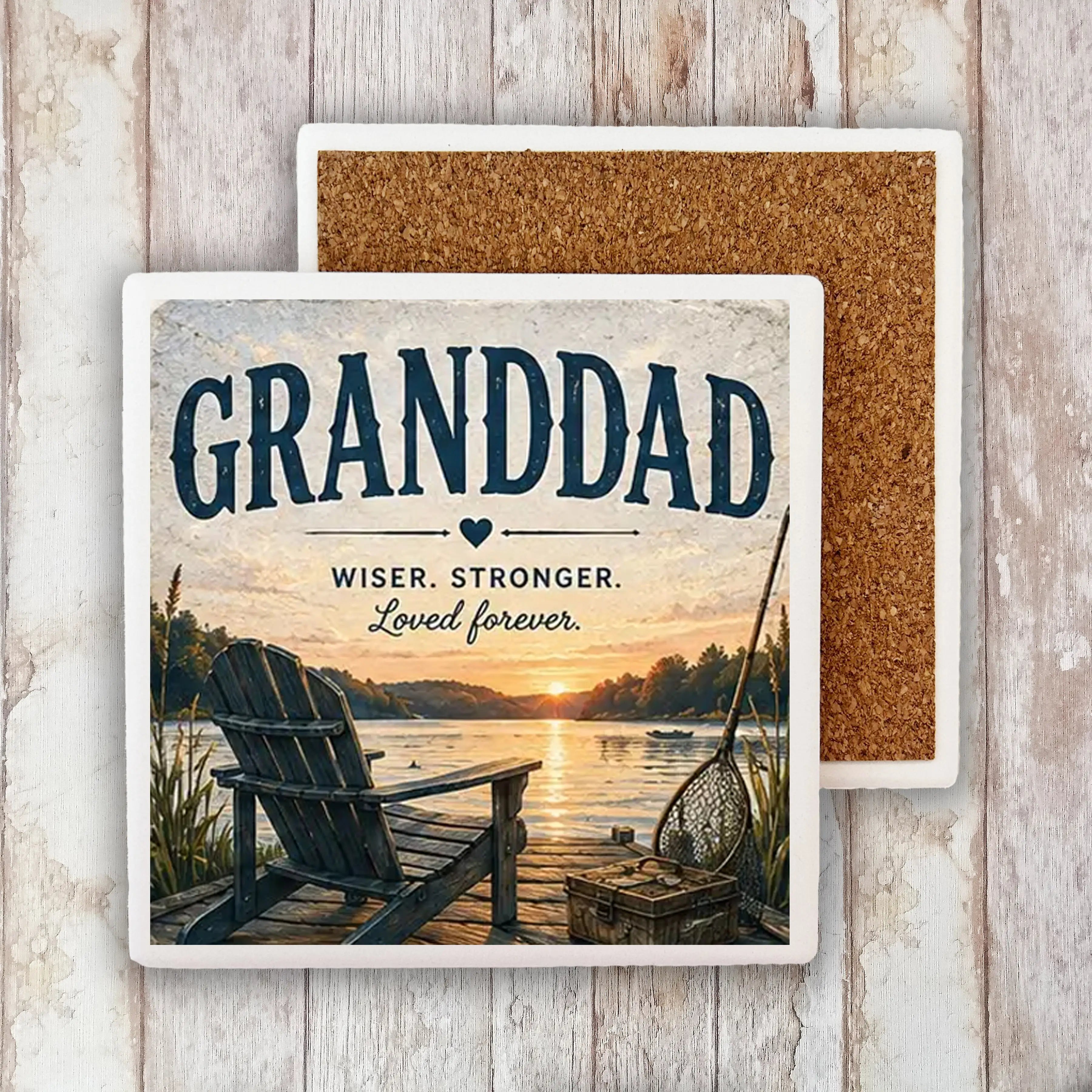 Absorbent White Stone Coasters