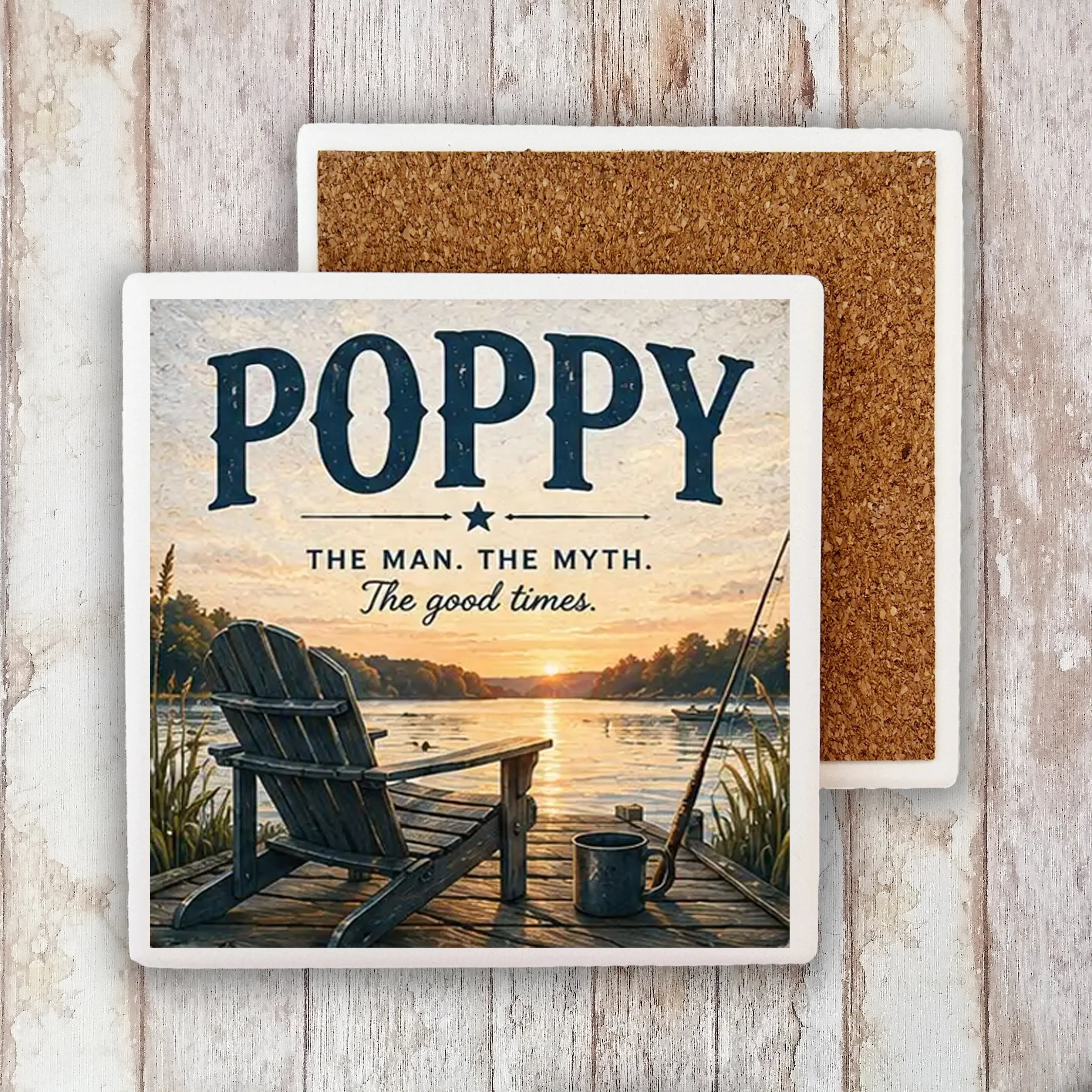 Absorbent White Stone Coasters
