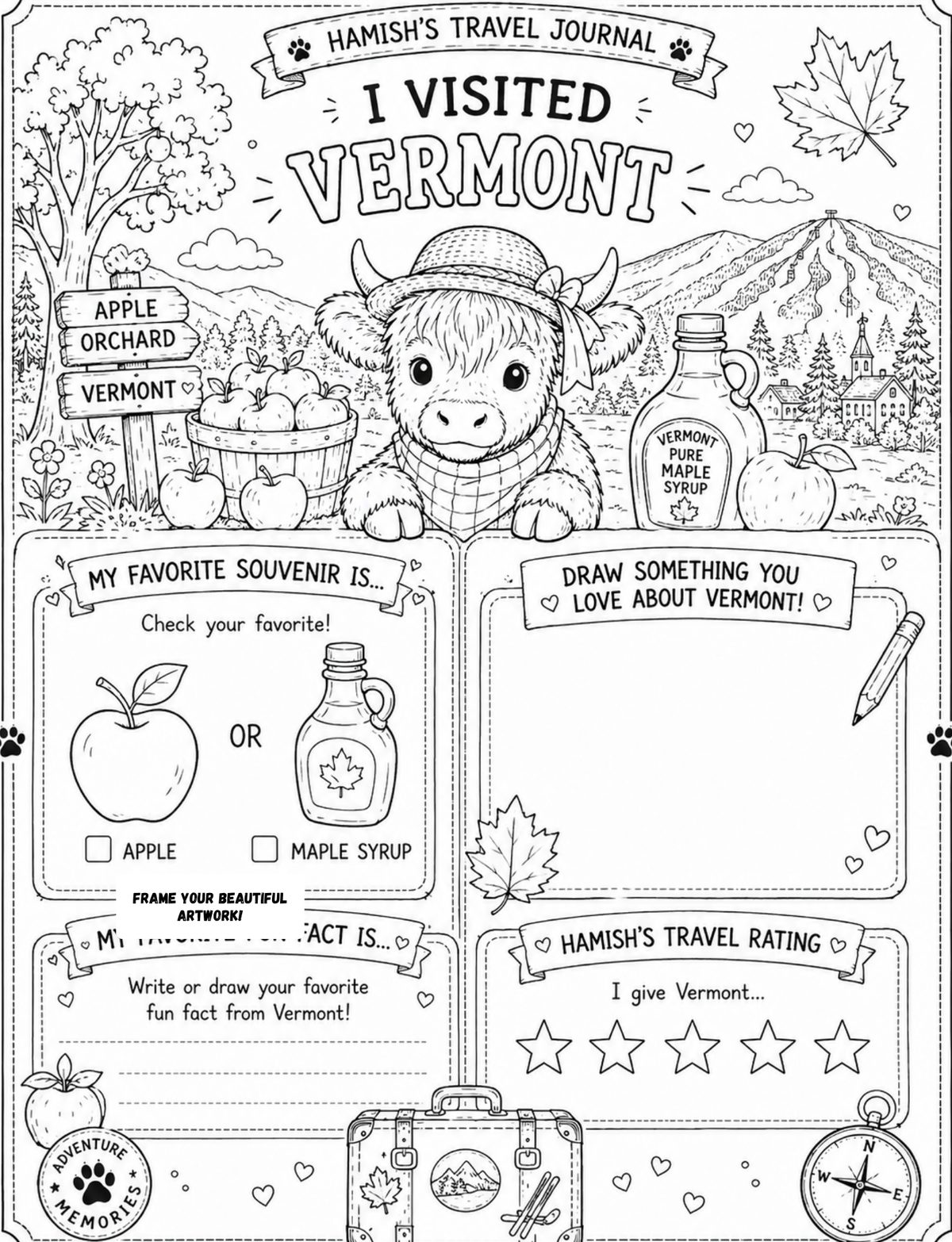 Hamish's Adventures Activity Books