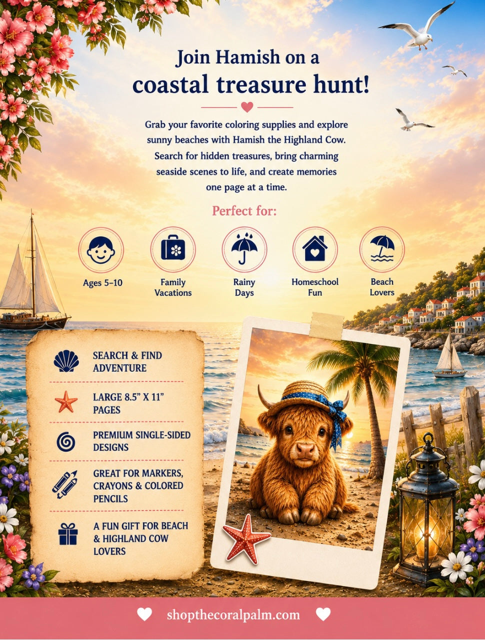 Hamish’s Adventures Activity Book - PRINTABLE EDITION