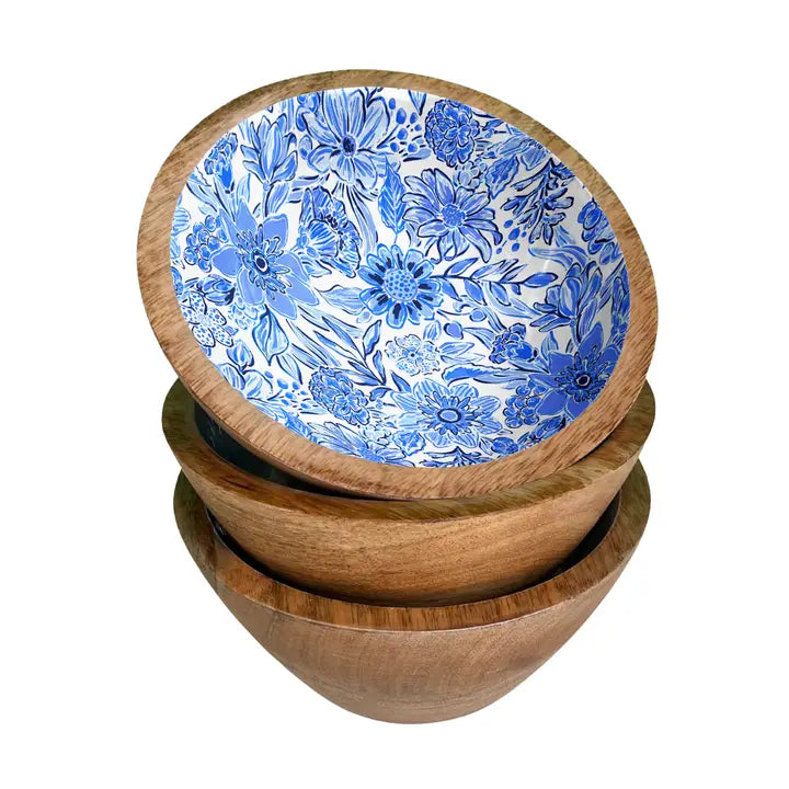 Handcrafted Mango Wood Decorative Bowl