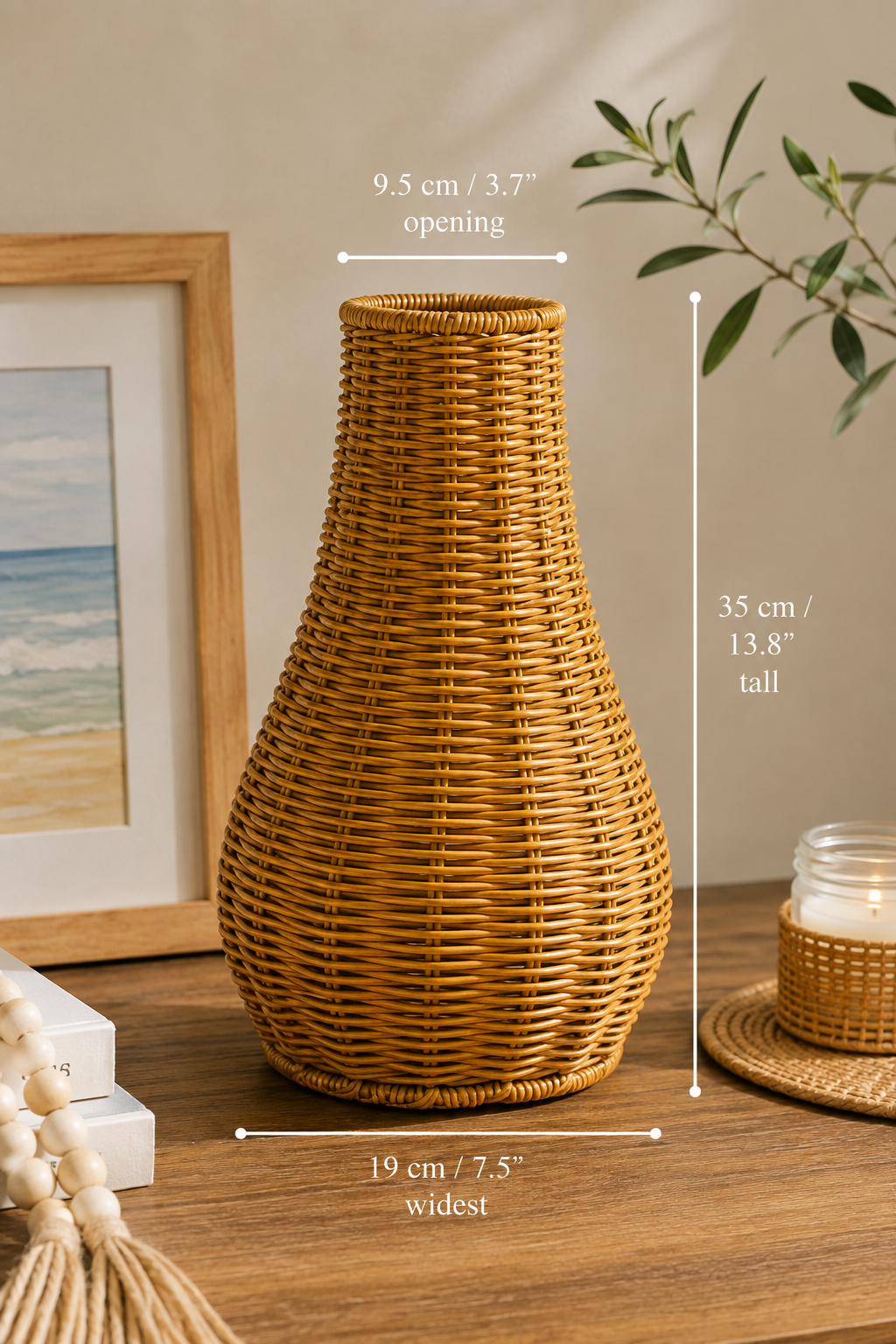 Golden Isle Woven Vases