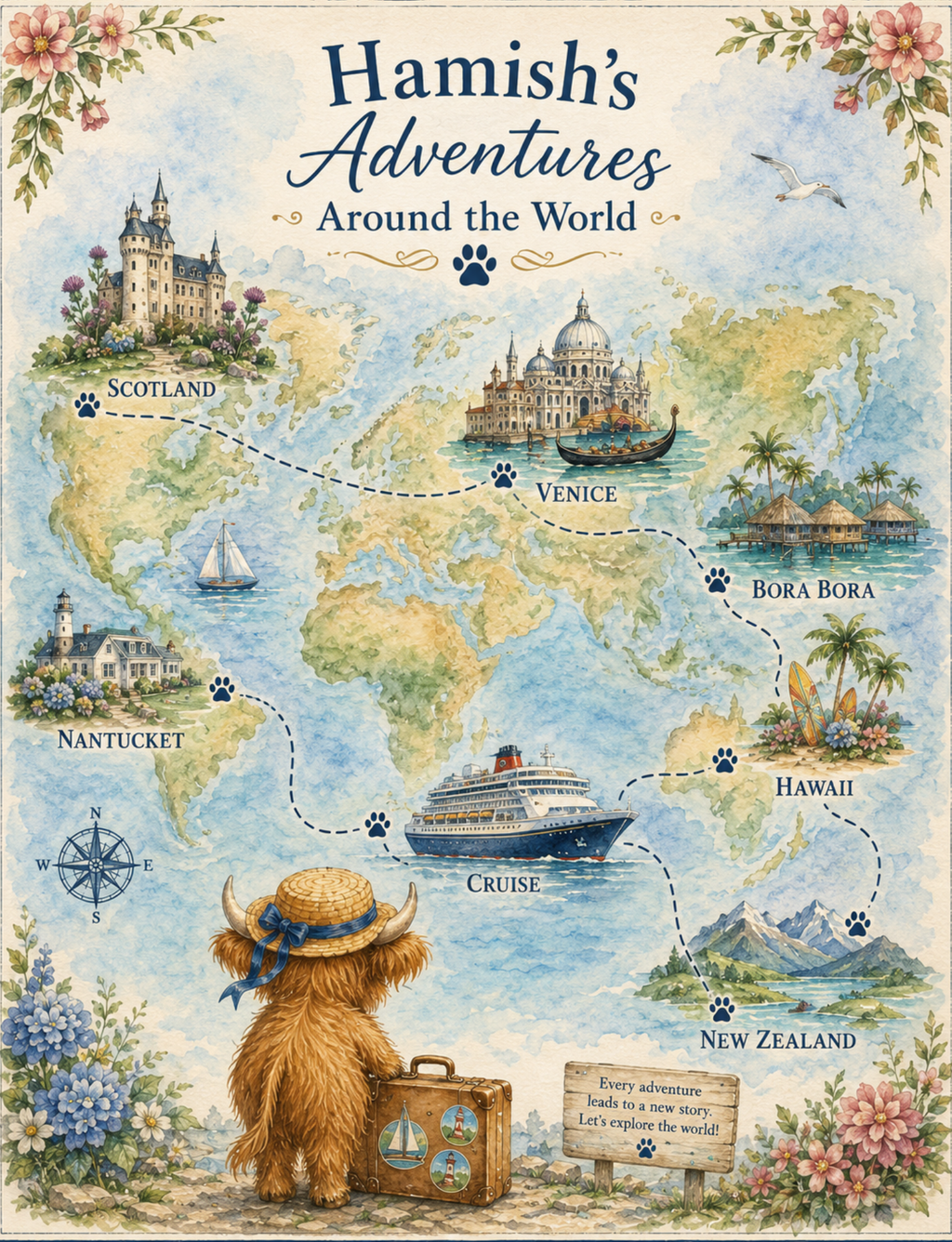 Hamish’s Adventures Activity Book - PRINTABLE EDITION