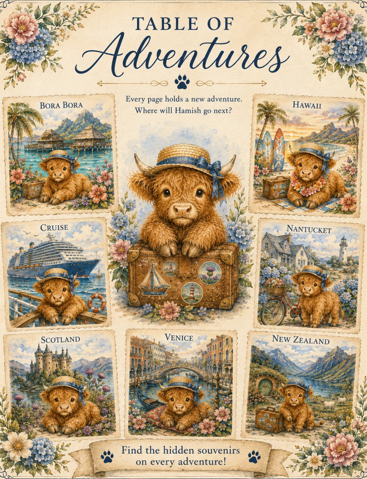 Hamish’s Adventures Activity Book - PRINTABLE EDITION