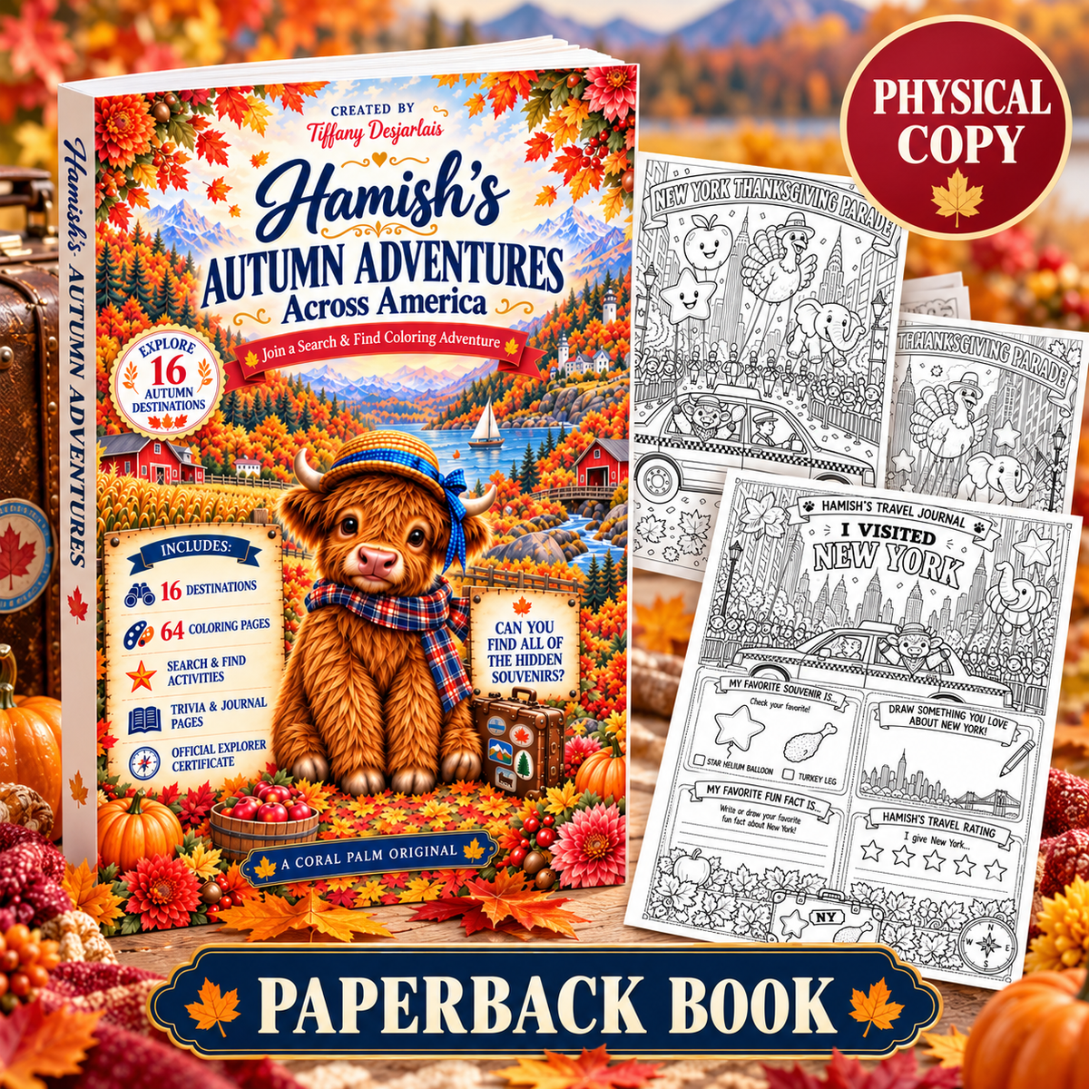 Hamish's Adventures Activity Books