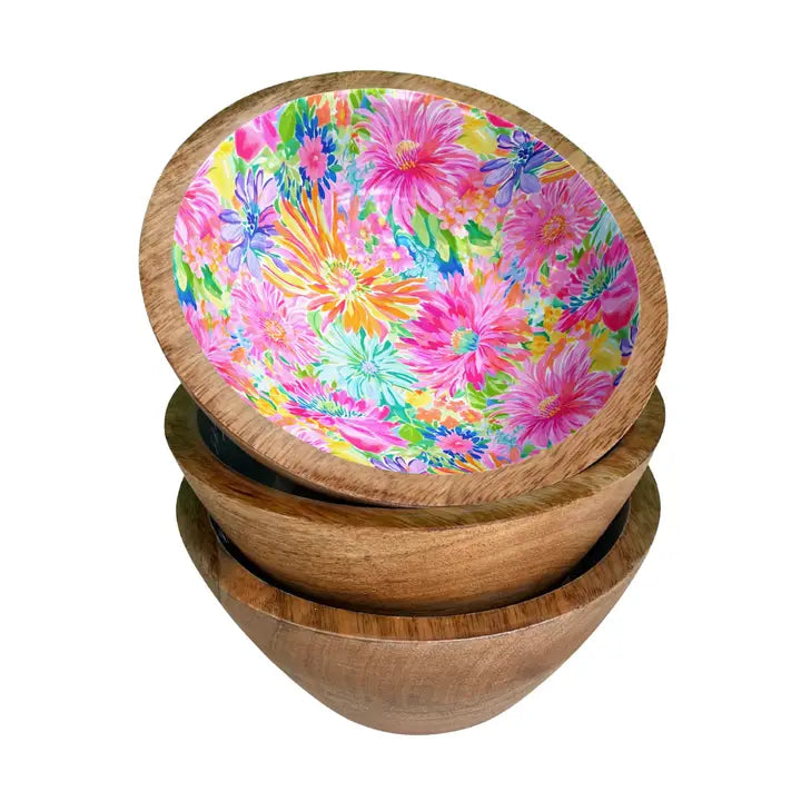 Handcrafted Mango Wood Decorative Bowl