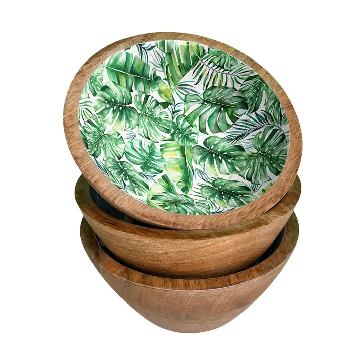 Handcrafted Mango Wood Decorative Bowl