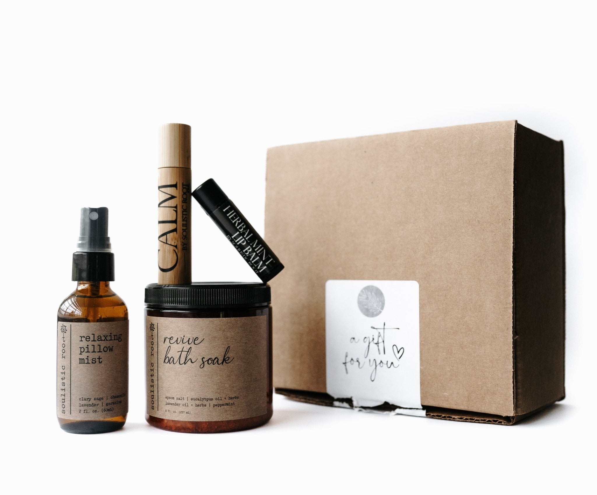 The Calm & Revive Self-Care Gift Set - The Coral Palm LLC