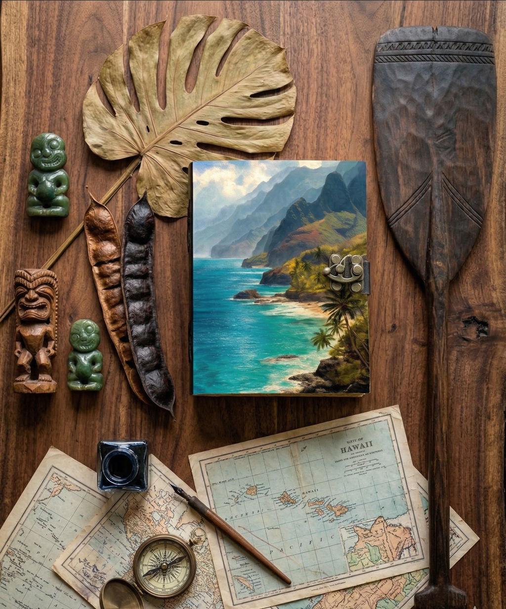 Aloha Hawaii Leather Journal