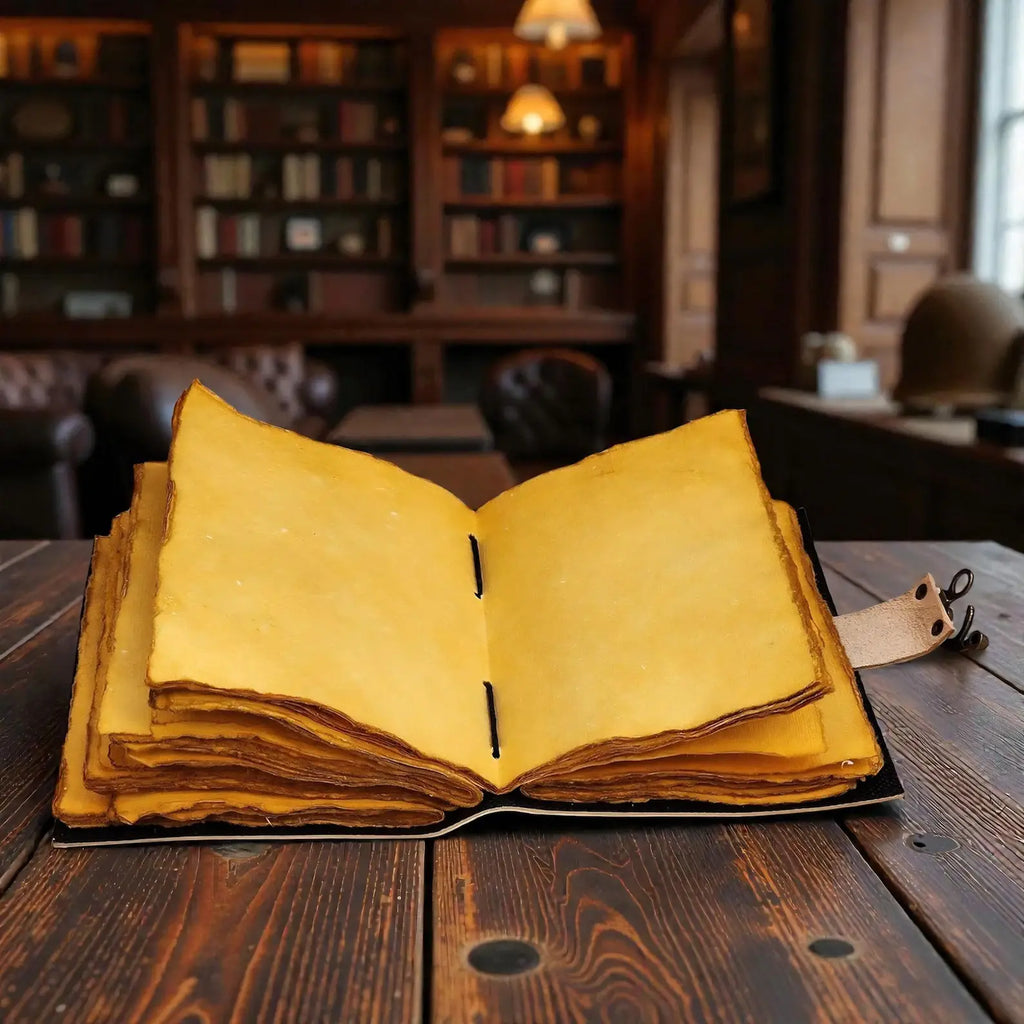 Handmade Patriotic Leather Journal Statue of Liberty Journal