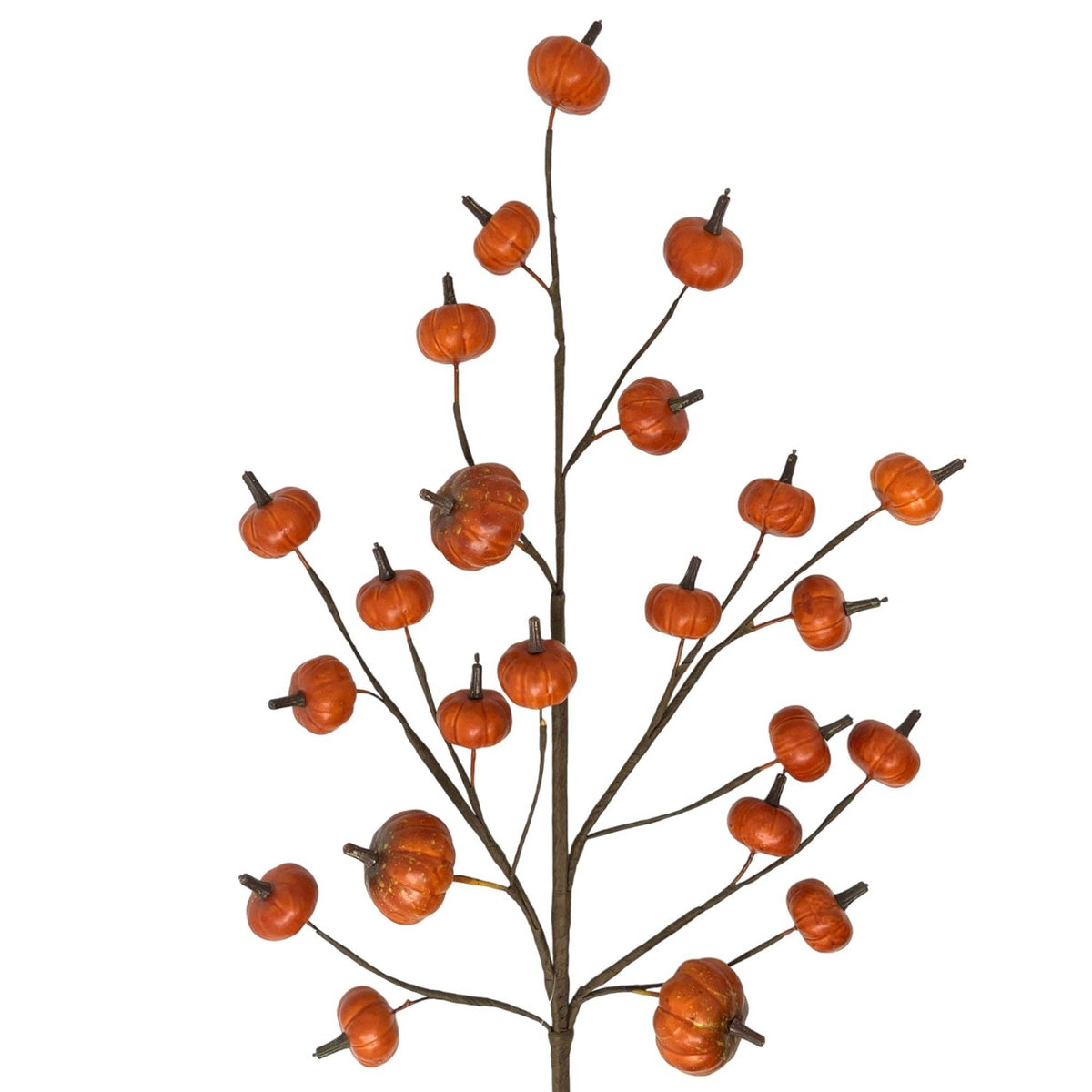 31” Mini Pumpkin Spray w/ 23 Pumpkins