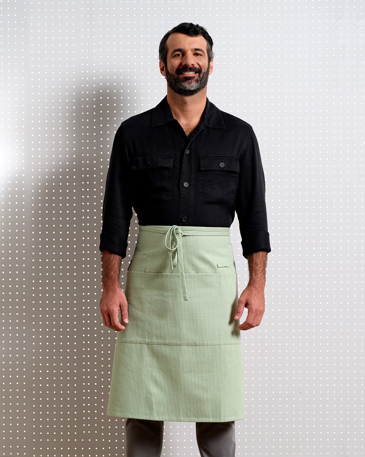 The MEEMA Sustainable Bistro Apron with Pockets - The Coral Palm LLC