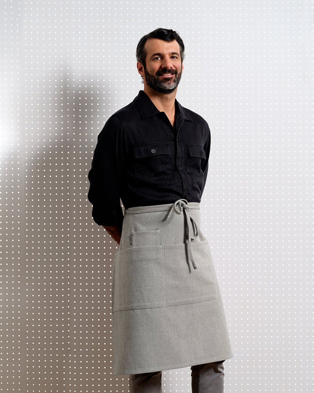 The MEEMA Sustainable Bistro Apron with Pockets - The Coral Palm LLC