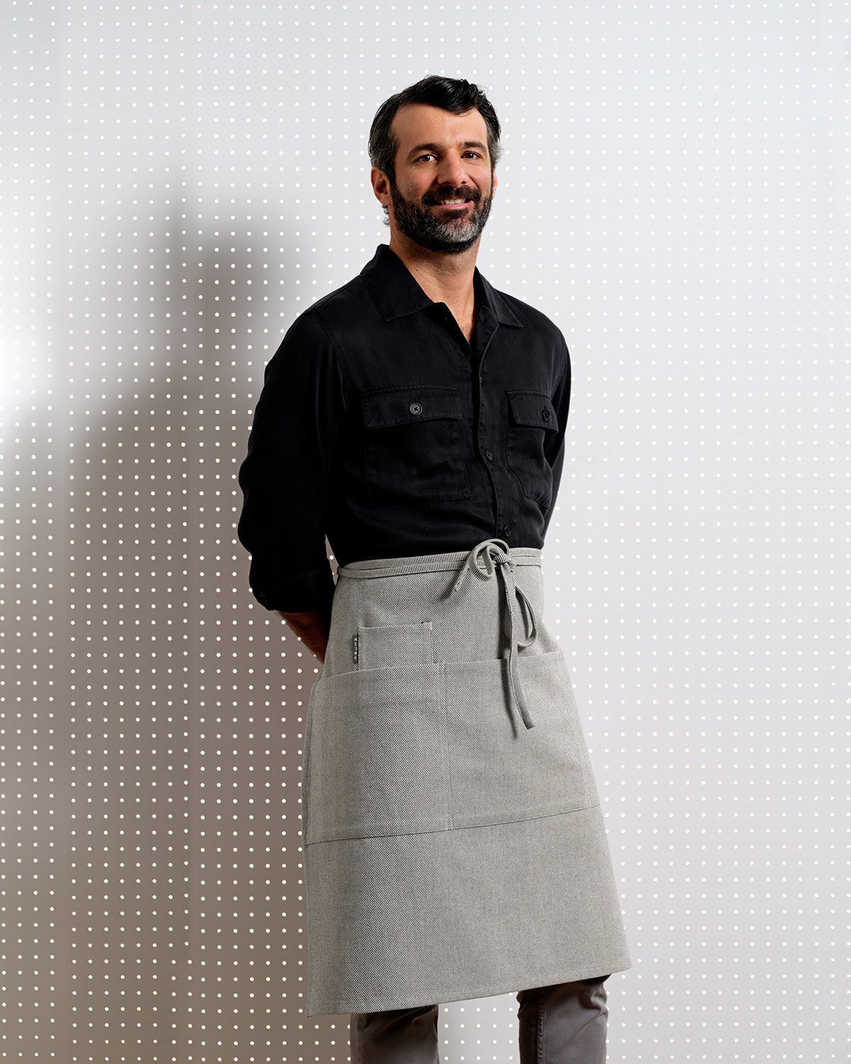 The MEEMA Sustainable Bistro Apron with Pockets - The Coral Palm LLC