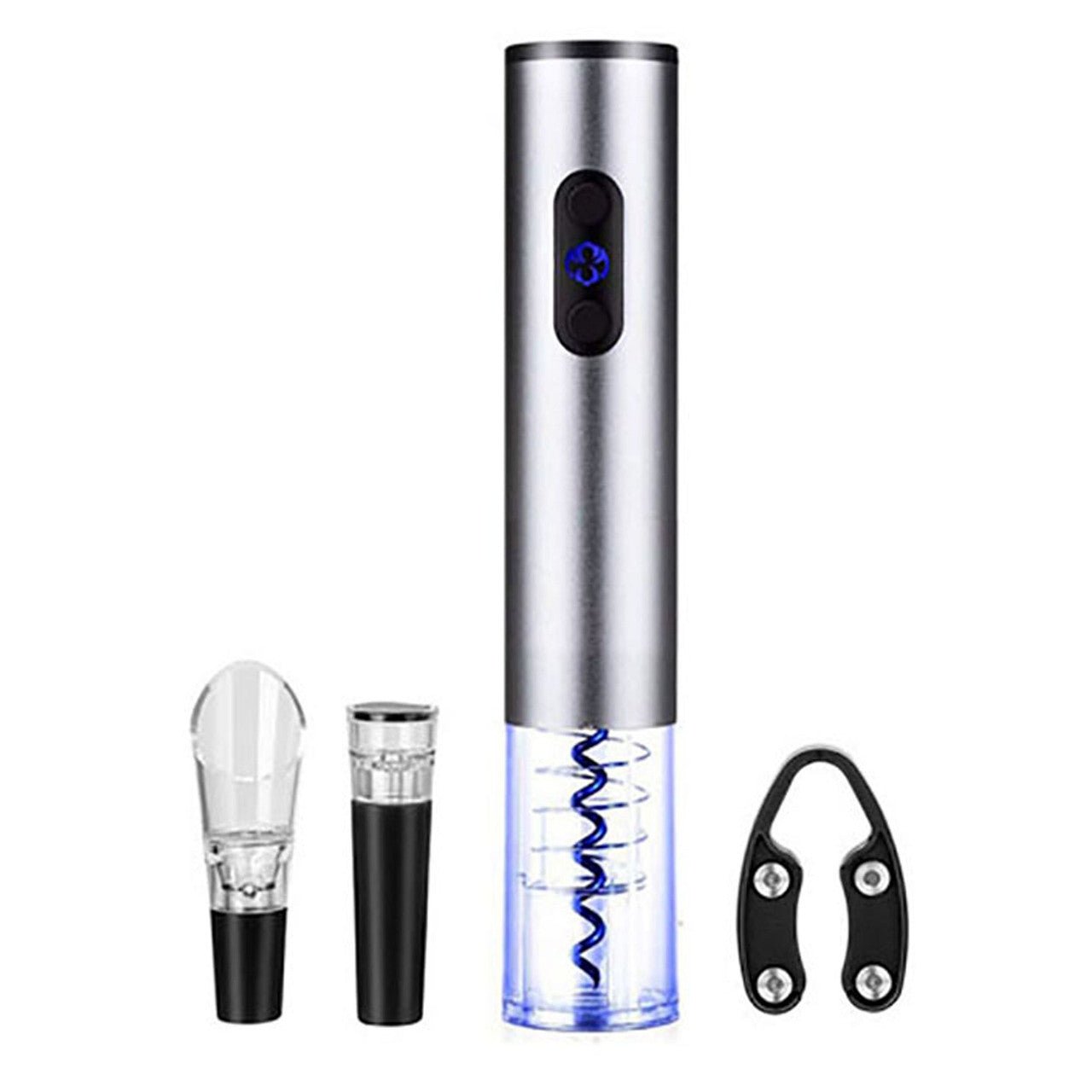 Brentwood Luxe Electric Wine Opener Set - The Coral Palm LLC
