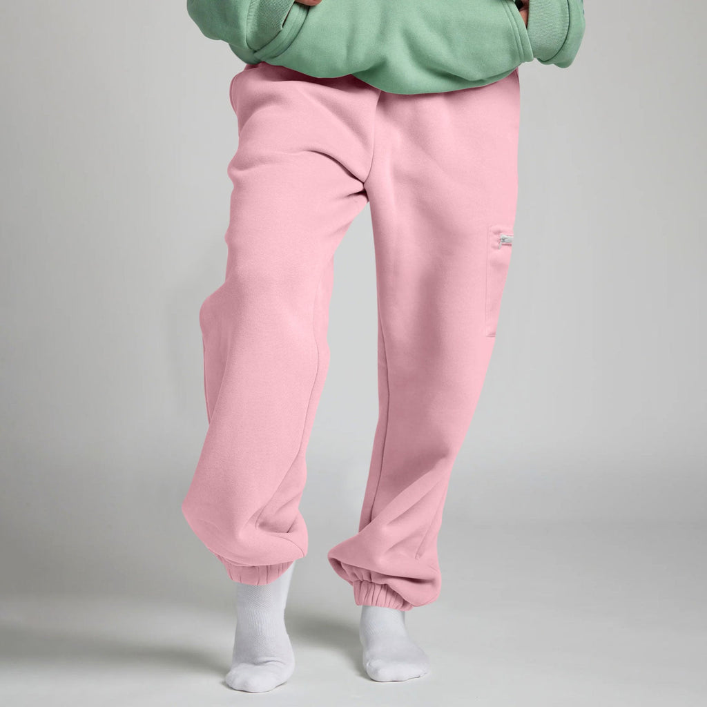 Travel Hoodie with Built-In Eye Mask - The Coral Palm