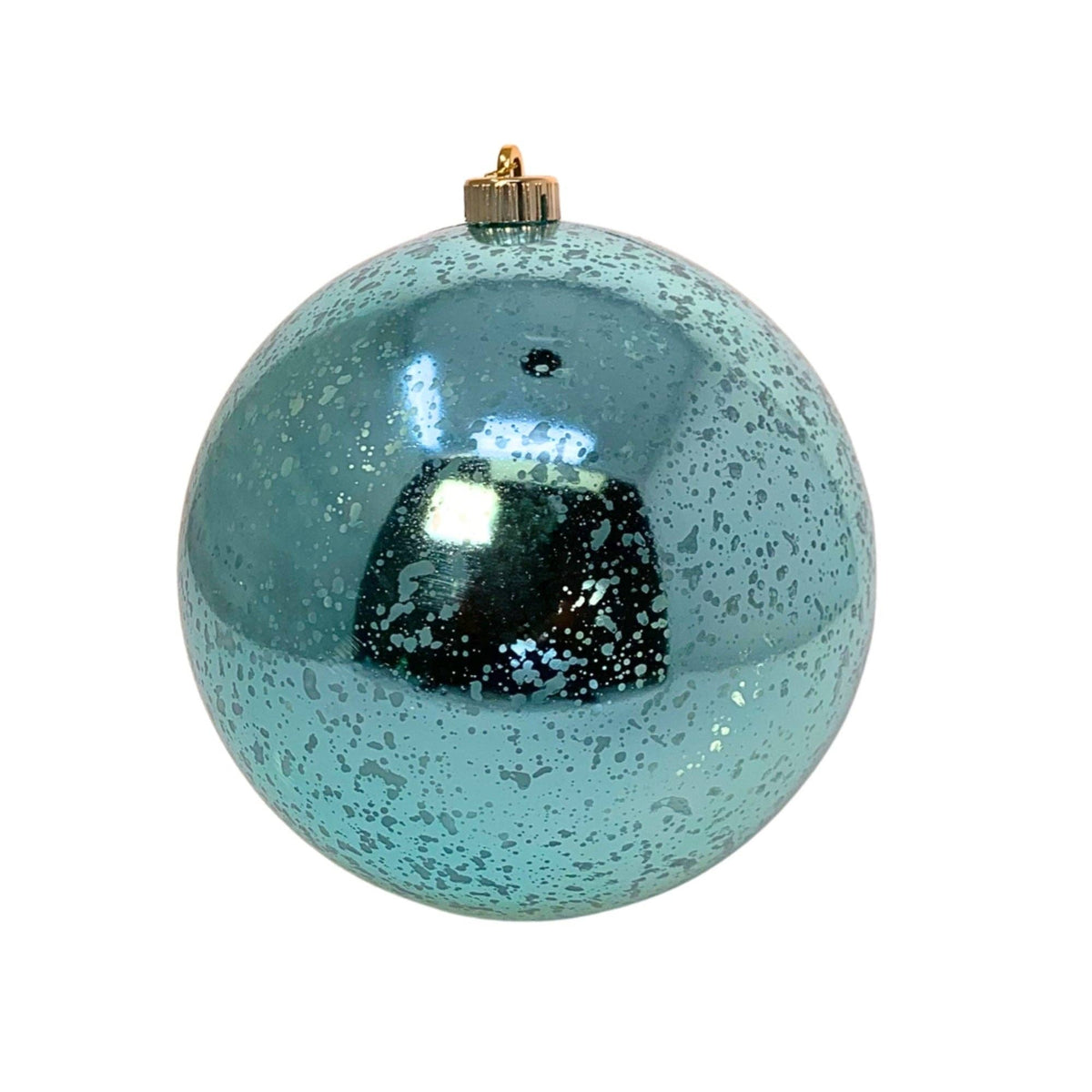 Seafoam Shimmer 4” Mercury Ball Ornament