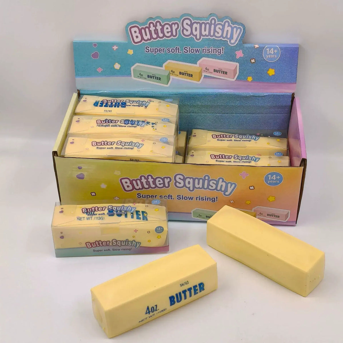 Viral Crunchy Butter Stick Squishy Toy