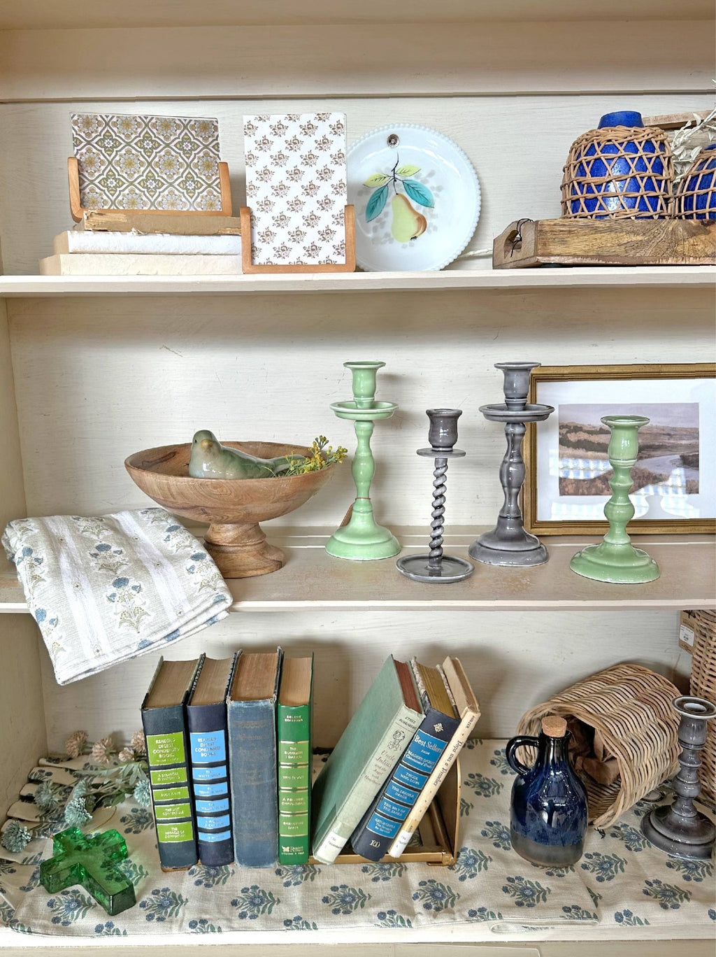 Classic Wood Pedestal Bowl - The Coral Palm LLC