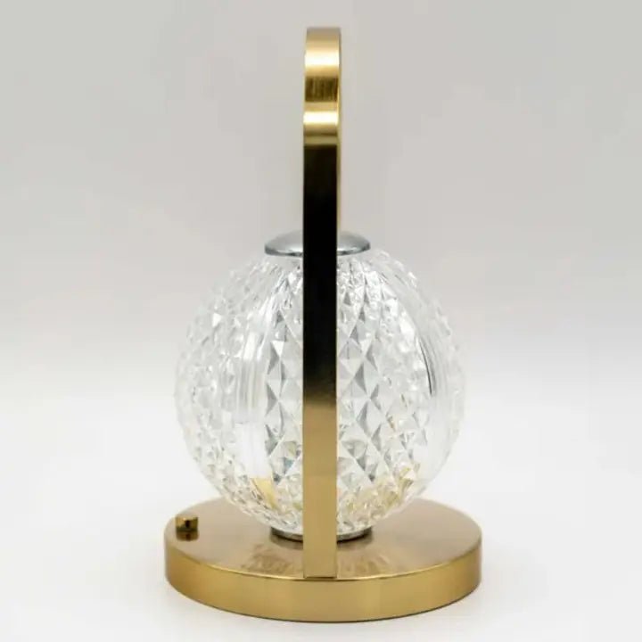Crystal Texture Modern Touch Lamps - The Coral Palm LLC