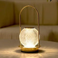 Crystal Texture Modern Touch Lamps - The Coral Palm LLC